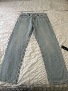 Zara Light Blue Relaxed Fit Men’s Jeans